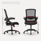 Ergonomischer Bürostuhl mit Netzrückenlehne, hoher Rückenlehne und 360°-Drehfunktion für Führungskräfte