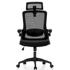 Ergonomischer Bürostuhl mit Netzrückenlehne, hoher Rückenlehne und 360°-Drehfunktion für Führungskräfte