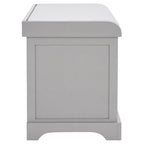 Braune gewebte Aufbewahrungsbank – 33,5 x 16,1 x 19,9 – 34B x 16T x 20H