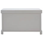 Braune gewebte Aufbewahrungsbank – 33,5 x 16,1 x 19,9 – 34B x 16T x 20H