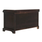 Braune gewebte Aufbewahrungsbank – 33,5 x 16,1 x 19,9 – 34B x 16T x 20H