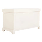 Braune gewebte Aufbewahrungsbank – 33,5 x 16,1 x 19,9 – 34B x 16T x 20H