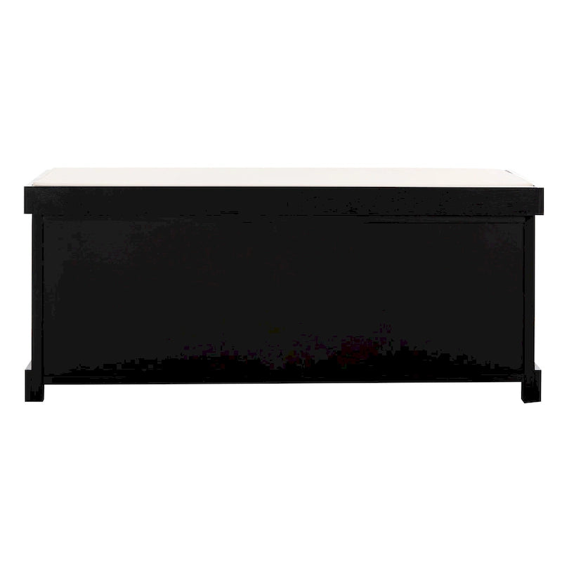 Grey/ White Storage Bench - 47 x 16.1 x 19.9 - 47Wx16Dx20H