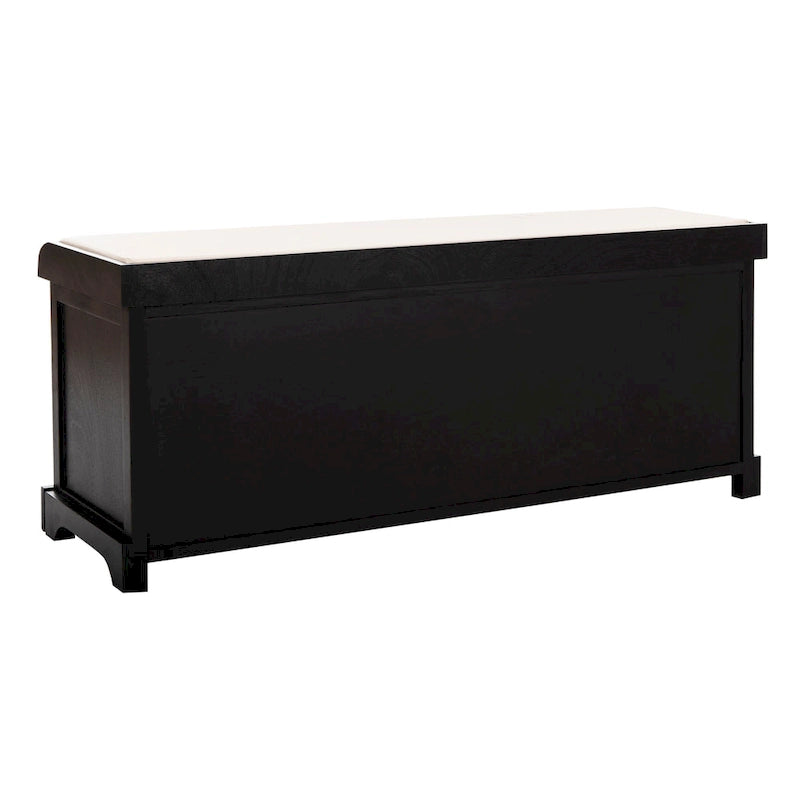Grey/ White Storage Bench - 47 x 16.1 x 19.9 - 47Wx16Dx20H