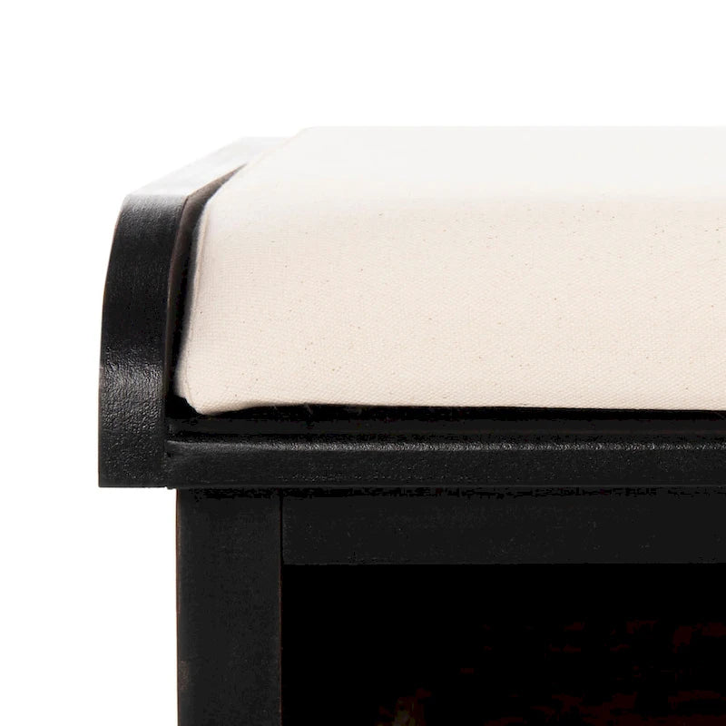 Grey/ White Storage Bench - 47 x 16.1 x 19.9 - 47Wx16Dx20H
