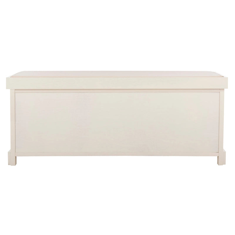 Grey/ White Storage Bench - 47 x 16.1 x 19.9 - 47Wx16Dx20H