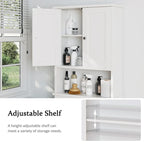 Badezimmerschrank über der Toilette