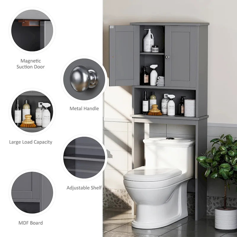 Over The Toilet Storage Cabinet