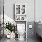 Badezimmerschrank über der Toilette