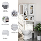 Badezimmerschrank über der Toilette