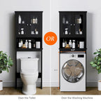 Badezimmerschrank über der Toilette