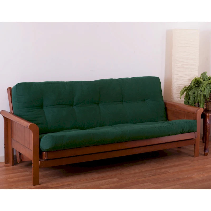 6-inch Thick Twill Futon Mattress (Twin, Full, or Queen)