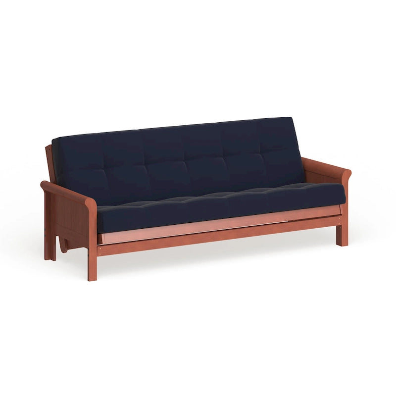 6-inch Thick Twill Futon Mattress (Twin, Full, or Queen)