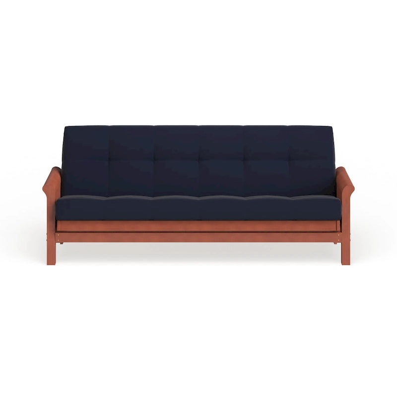 6-inch Thick Twill Futon Mattress (Twin, Full, or Queen)