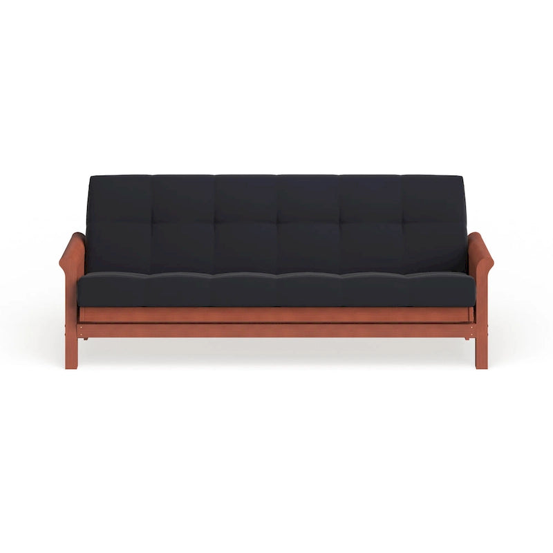 6-inch Thick Twill Futon Mattress (Twin, Full, or Queen)