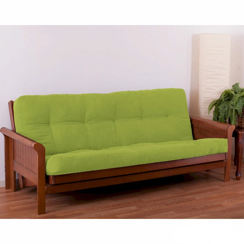 6-inch Thick Twill Futon Mattress (Twin, Full, or Queen)