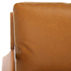 Massiver Akzentstuhl mit Kissen (komplett montiert) - 71,12 cm B x 83,82 cm T x 86,36 cm H - 28Bx33Tx34H
