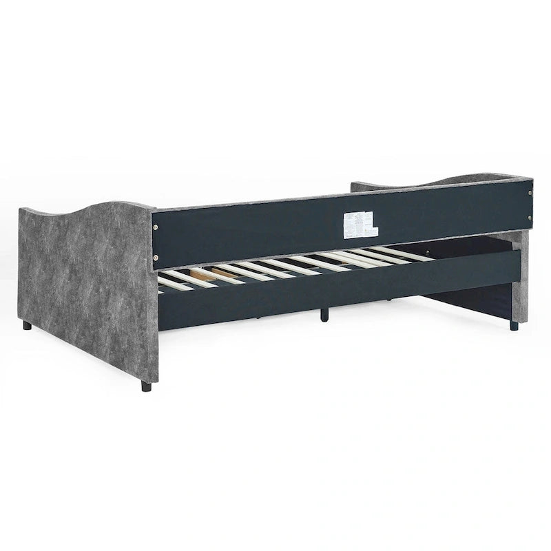 Daybed with Drawers Upholstered Tufted