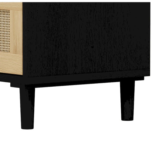 Rattan-Kommode mit 3 Schubladen