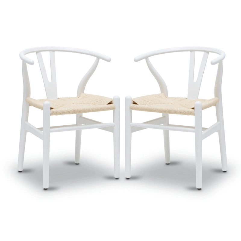 Weave Chairs - Solid Wood Frame