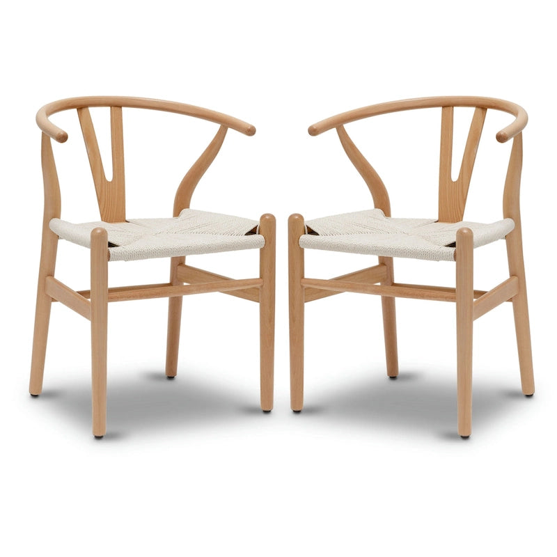 Weave Chairs - Solid Wood Frame