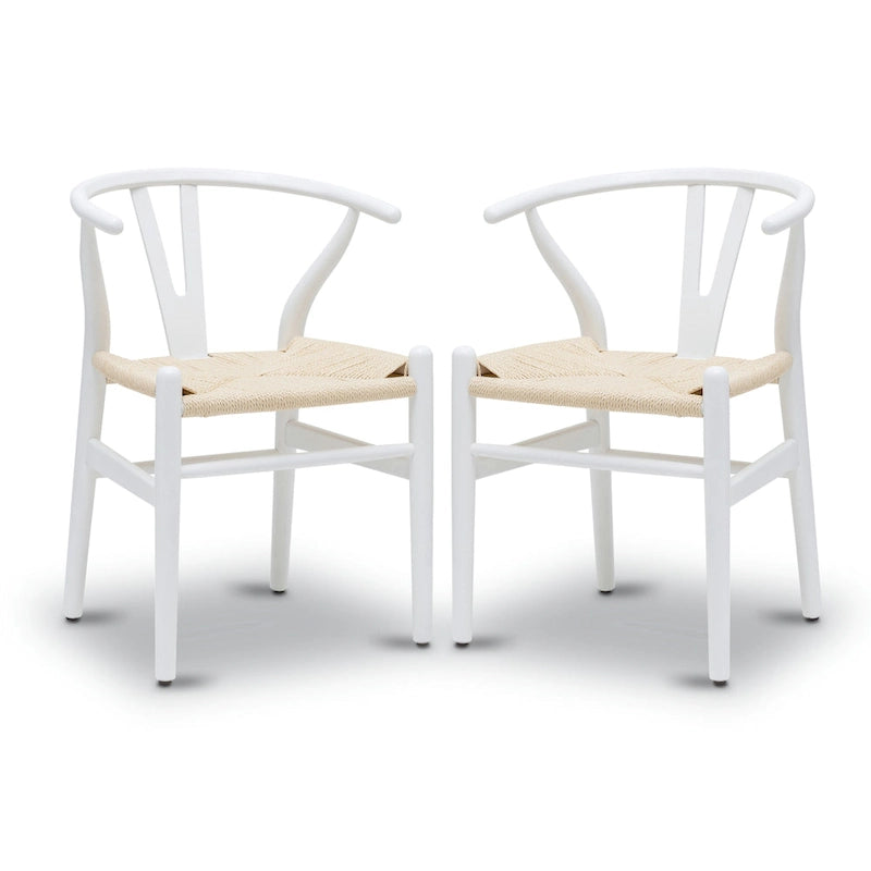 Weave Chairs - Solid Wood Frame